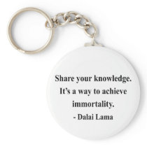 dalai lama quote 5a keychains