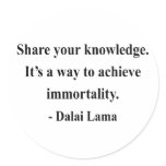 dalai lama quote 5a stickers