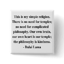 dalai lama quote 6a pinback button