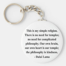 dalai lama quote 6a keychain