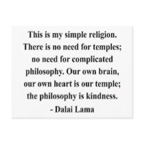 dalai lama quote 6a post cards