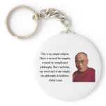 dalai lama quote 6b keychains