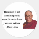 dalai lama quote 9b round stickers