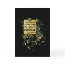 Dalai Lama Religion Quote cards by BuddhaGifts Dalai Lama Religion Quote cards