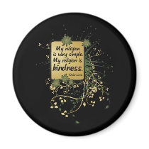 Dalai Lama Religion Quote magnets by BuddhaGifts Dalai Lama Religion Quote magnets