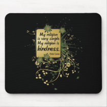 Dalai Lama Religion Quote mousepads by BuddhaGifts Dalai Lama Religion Quote mousepads