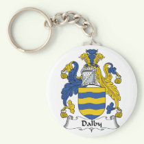 Dalby Family Crest Keychain