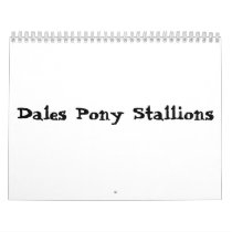 Dales Pony Stallions calendar by annamrh Dales Pony Stallions calendar