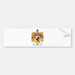 DALEY FAMILY CREST -  DALEY COAT OF ARMS BUMPER STICKERS