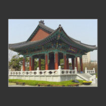 Dalgubeol Grand Bell park in Daegu, South Korea postcards