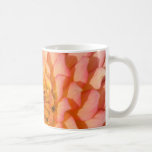 Dalia rosada y amarilla taza