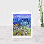 Tuscan View Florence Italy Greeting Card