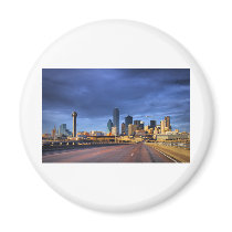 Dallas #5257 refrigerator magnet