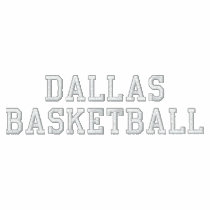DALLAS BASKETBALL embroidered shirts by mjc8693 DALLAS BASKETBALL embroidered shirts