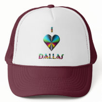 Dallas -- Blue Green & Burgundy hats