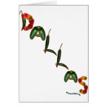 Dallas Chili Peppers Greeting Card