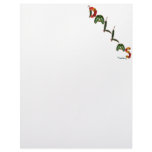 Dallas Chili Peppers Customized Letterhead
