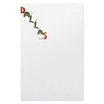 Dallas Chili Peppers stationery by chili_state Dallas Chili Peppers stationery