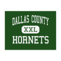 Dallas County - Hornets - High - Plantersville postcards by customteamsportswear Dallas County - Hornets - High - Plantersville postcards