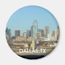 dallas - Customized Fridge Magnet