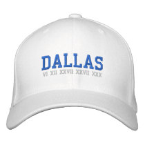 Dallas Embroidered Baseball Cap