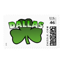 Dallas Shamrock Stamps by irish_shirts Dallas Shamrock Stamps