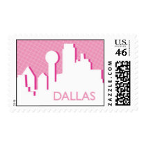Dallas Skyline Postage
