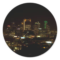 Dallas Skyline Stickers by soulkreationz Dallas Skyline Stickers