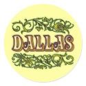 DALLAS stickers