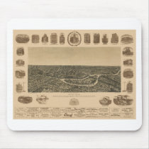 Dallas Texas in 1892 Mouse Pads