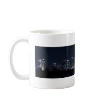 Dallas, Texas Skyline at Night mugs by Jeff_Boutte Dallas, Texas Skyline at Night mugs