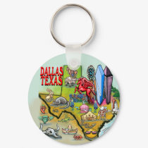 Dallas TX keychains by FunGraphix Dallas TX keychains