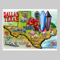 Dallas TX postcards