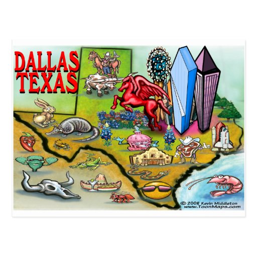 Dallas TX Postcard Zazzle