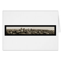 Dallas TX Skyline Photo 1912 cards