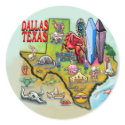 Dallas TX stickers by FunGraphix Dallas TX stickers