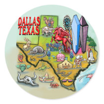 Dallas TX stickers