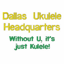 Dallas Ukulele Headquarters Polo Shirt embroidered shirts by Bookster99 Dallas Ukulele Headquarters Polo Shirt embroidered shirts