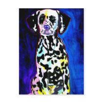 Dalmatian #1 postcards by dawgart Dalmatian #1 postcards