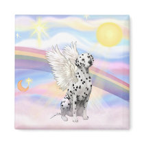 Dalmatian Angel magnets by dogartgifts Dalmatian Angel magnets