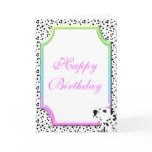 Dalmatian Birthday Card
