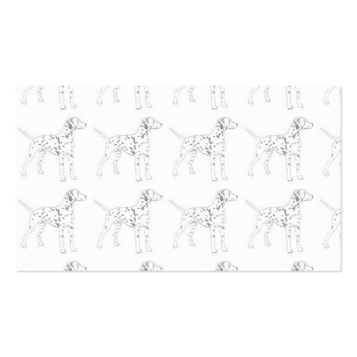 Dalmatian Business Cards (back side)