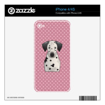 Dalmatian Cartoon Skin For The iPhone 4S