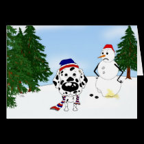 Dalmatian Christmas cards