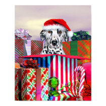 Dalmatian Christmas Surprise posters