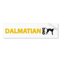 Dalmatian Dad bumper stickers