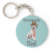 Dalmatian Dad Key Chains