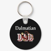 dalmatian dad Keychain by DogsByDezign dalmatian dad Keychain
