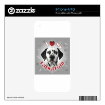 Dalmatian Decals For The iPhone 4S