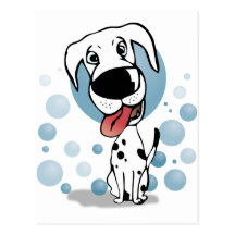 Dalmatian dog postcards